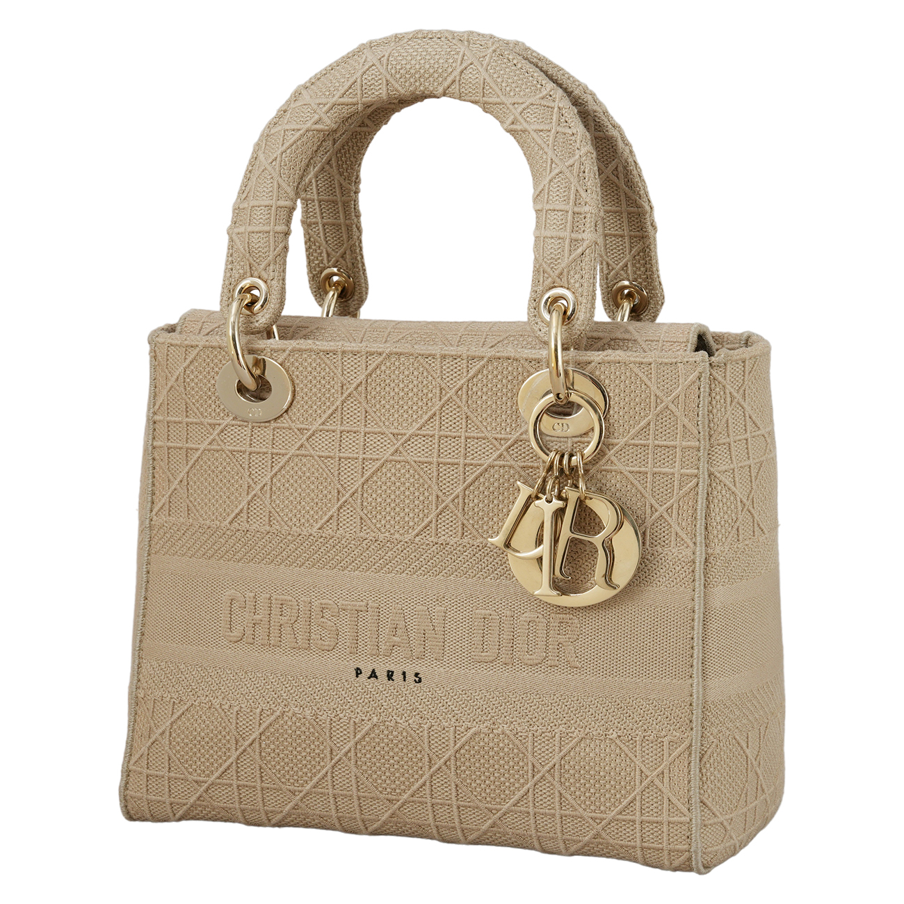 CHRISTIAN DIOR(USED)크리스찬디올 레이디 D LITE 미디엄 백